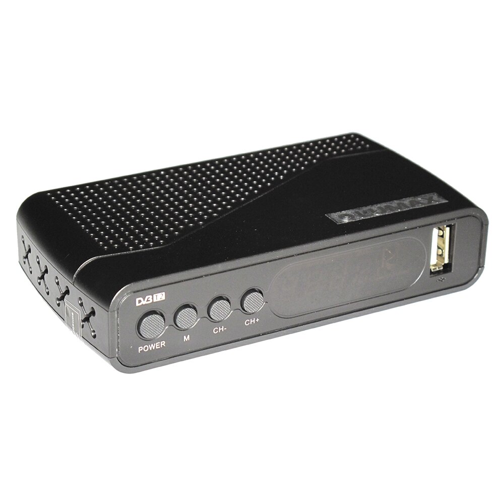 Цифровые ресиверы DVB-T2 Lumax Цифровой ресивер Lumax DV1108HD (Эфирный, DVB-T2/C, HD,Dolby Digital)