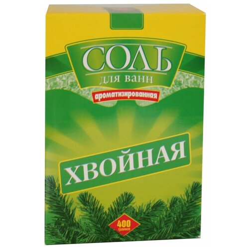 Соль для ванн Бахташ Хвойная 400 г