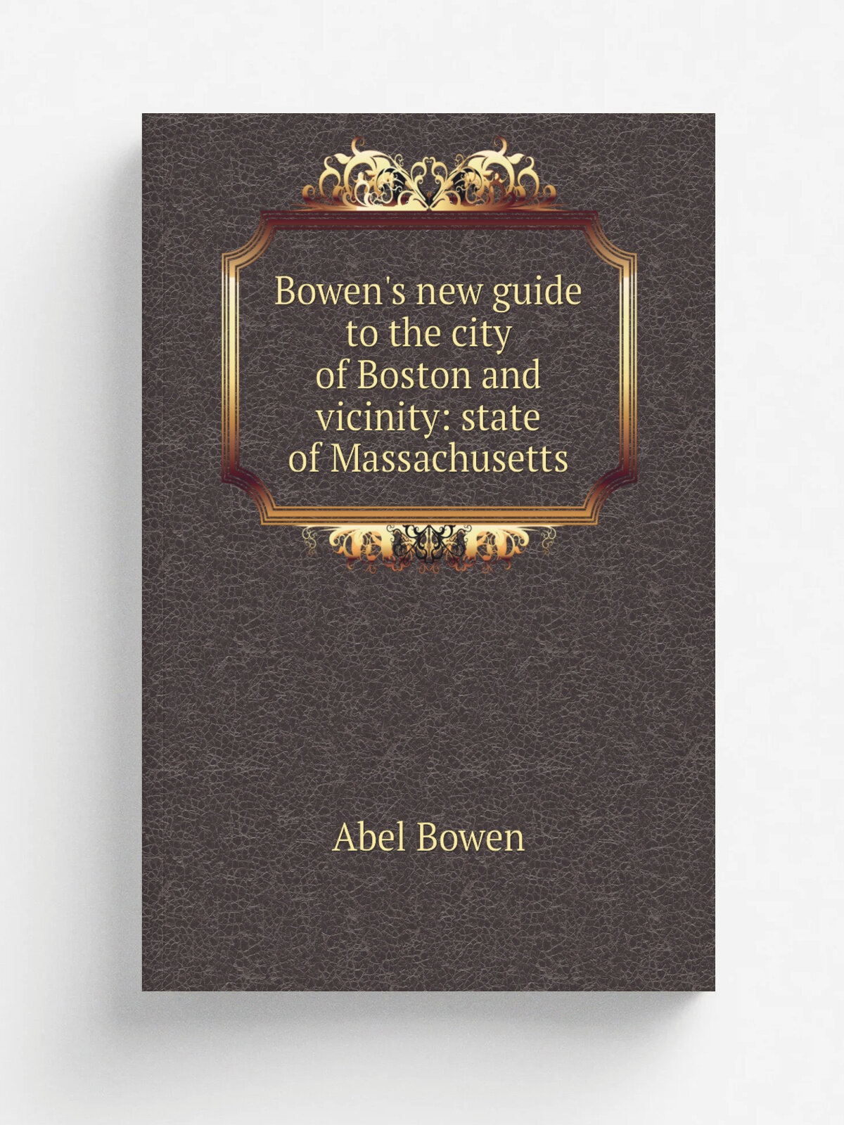 Bowen's new guide to the city of Boston and vicinity: state of Massachusetts | Abel Bowen | Репринт