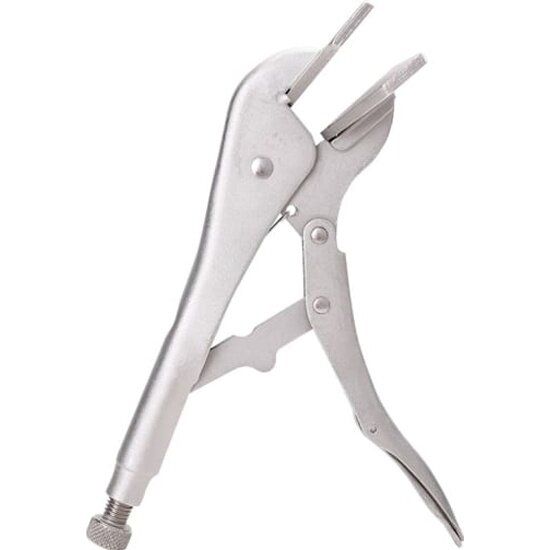 Зажимные клещи с плоскими губками Deli Tools Deli DL20016 250мм, регулировочный винт