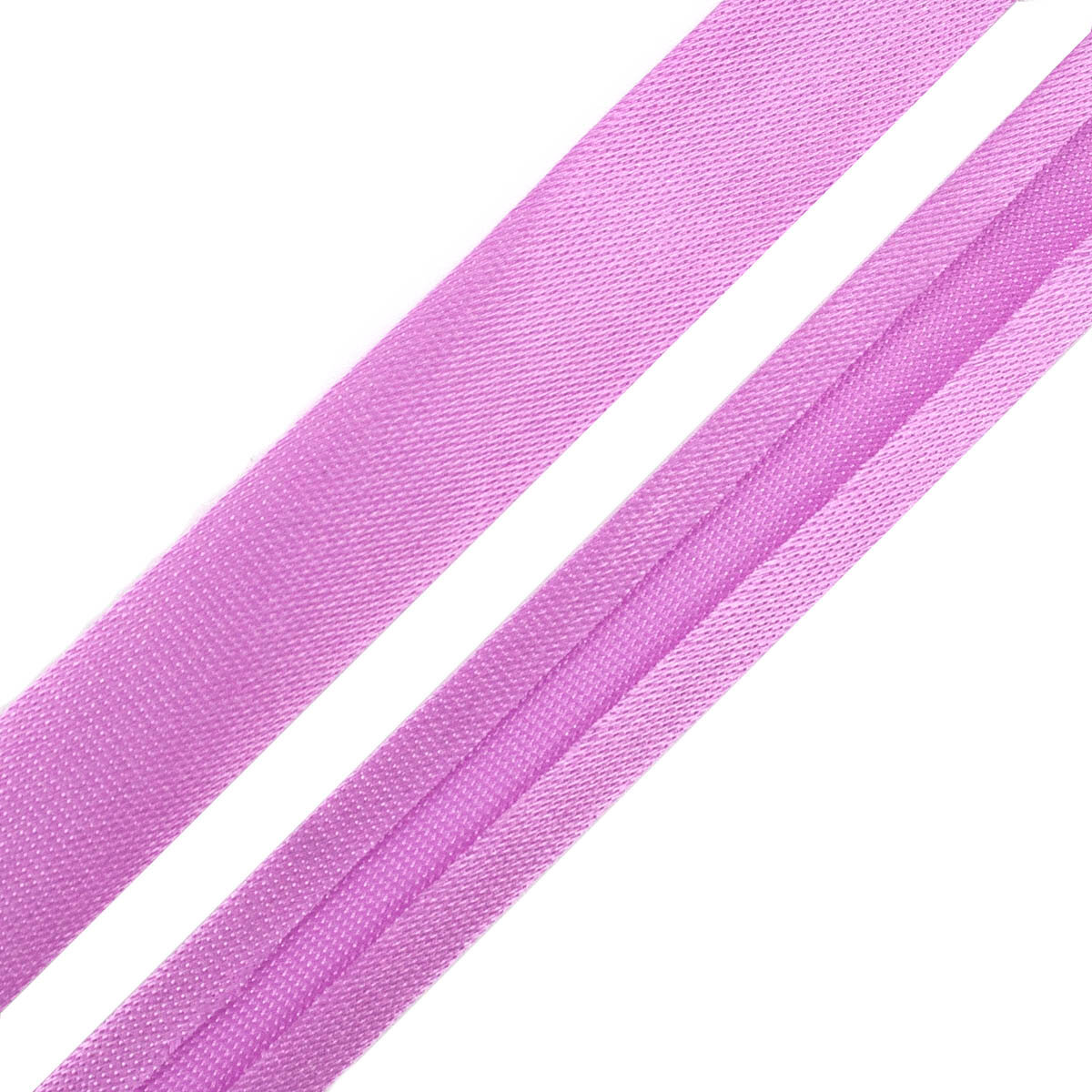 Косая бейка атласная 1,5см*5м, Astra&Craft, 0000-1534 (6130 фиолетово-розовый)