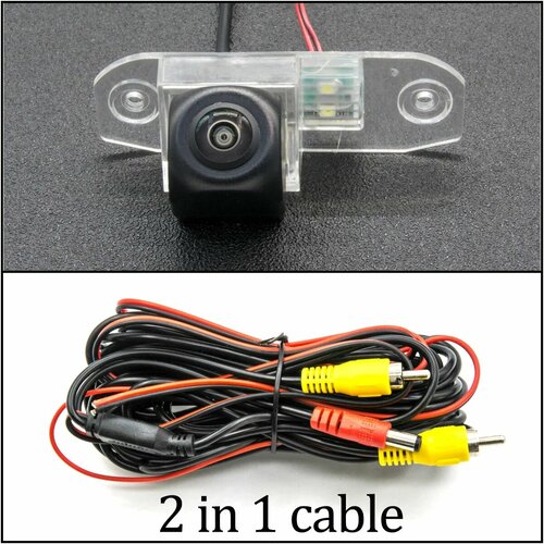 Камера заднего вида AHD 170 градусов для Volvo S40 S60 S60L S80 S80L XC90 XC60 V60 монитор парковки автомобиля с ночным видением Camera Only 1660₽