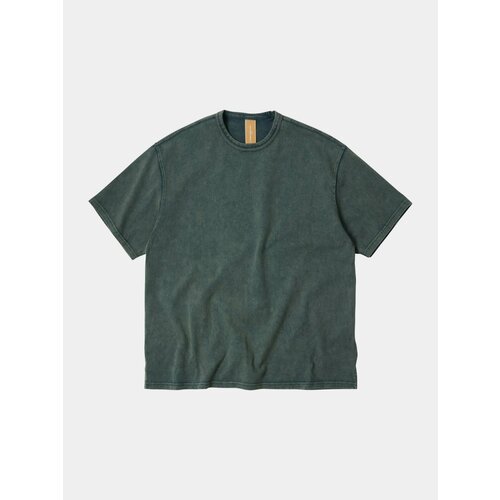 фото Футболка frizmworks og vintage dyeing half, 1 шт., размер m, dark green