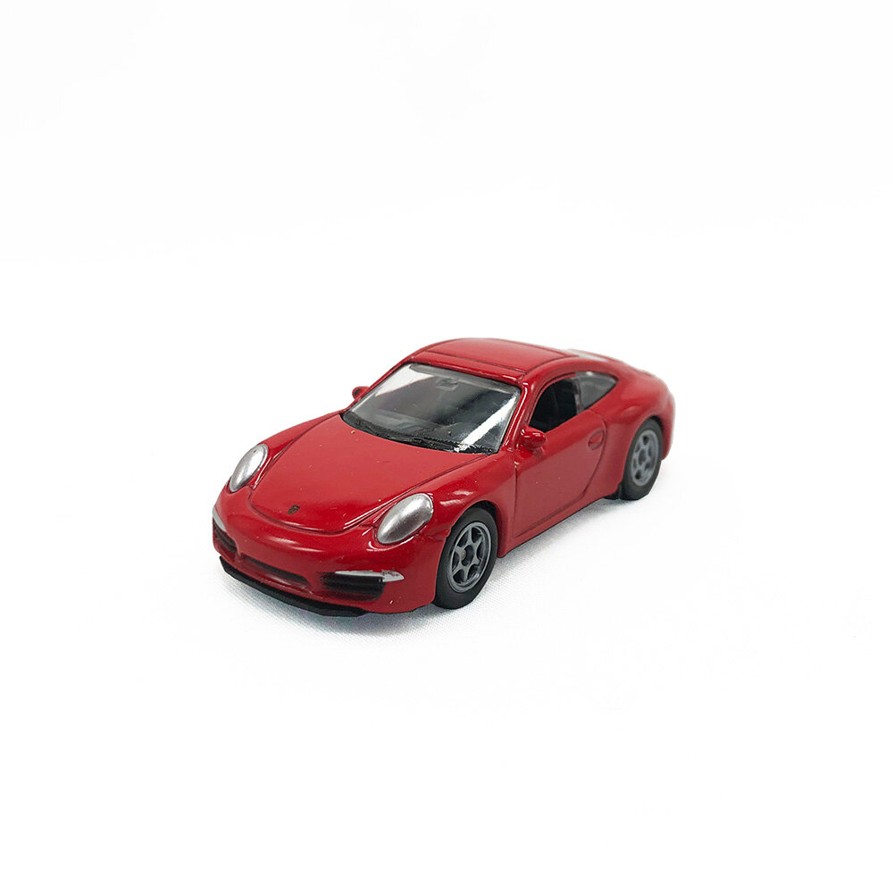 Машинка Welly Porsche 911 Carrera S, красный, набор 22D, арт.52020-36WD(22D)