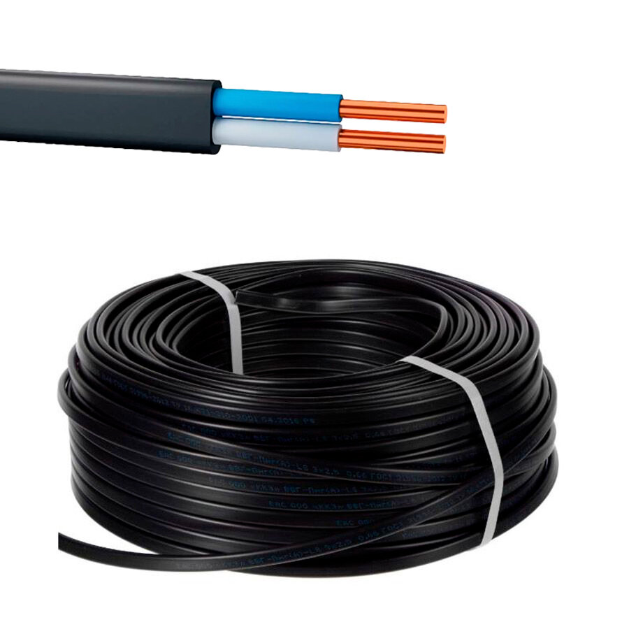 Кабель ВВГнг-LS 2х2.5 ГОСТ бухта 100м
