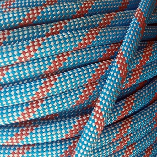 Изображение товара Веревка высокопрочная альпинистская FORTIS-Static 11 мм (200 метров), страховочная, статическая, полиамидная, с сердечником, 48 прядная