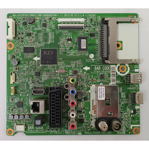 EAX64891306 11 материнская плата для телевизора LG 42LN540V и других моделей тв 3640₽