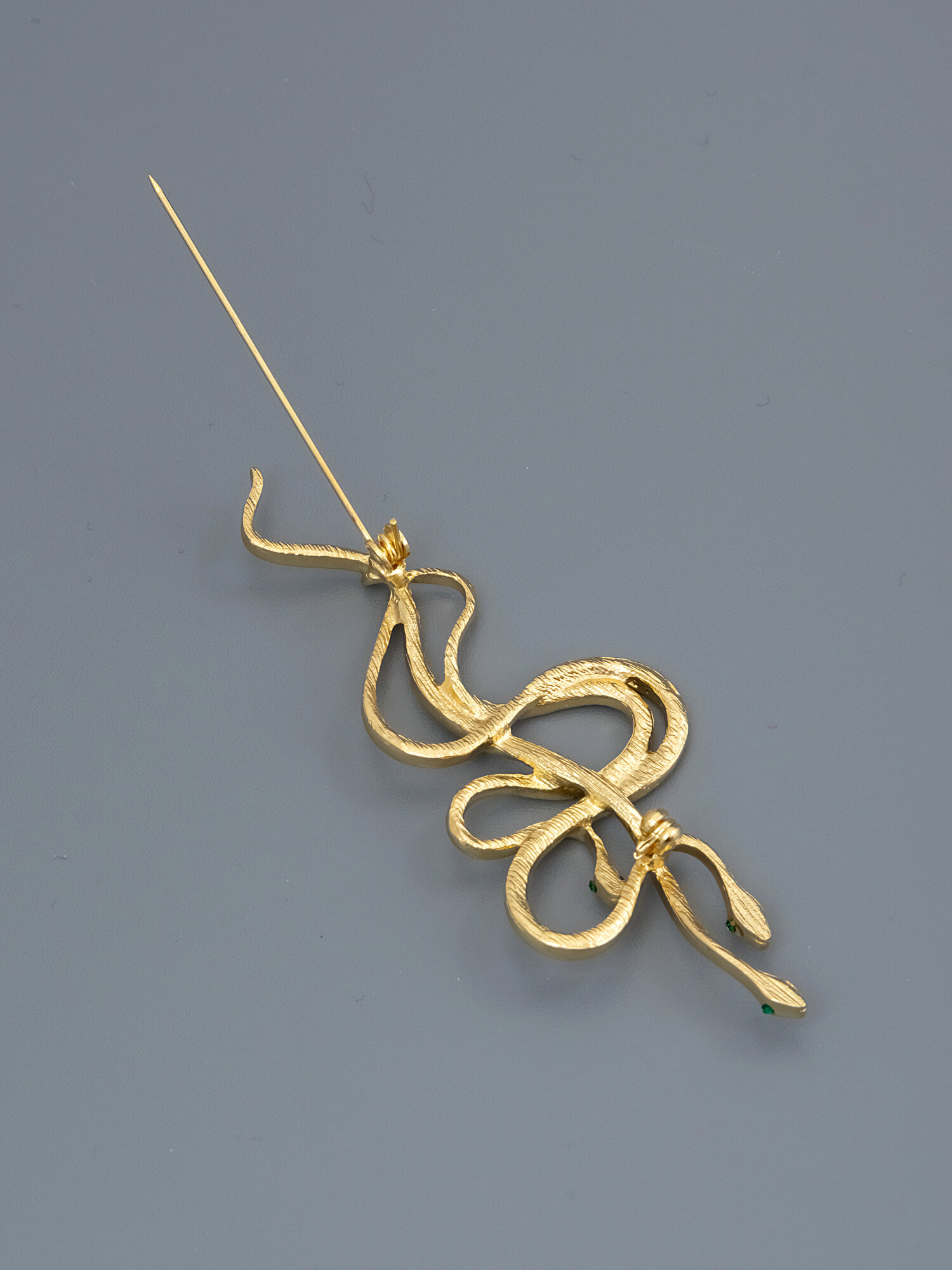 Брошь ЖемАрт, 1 шт., золотистый — фото 1