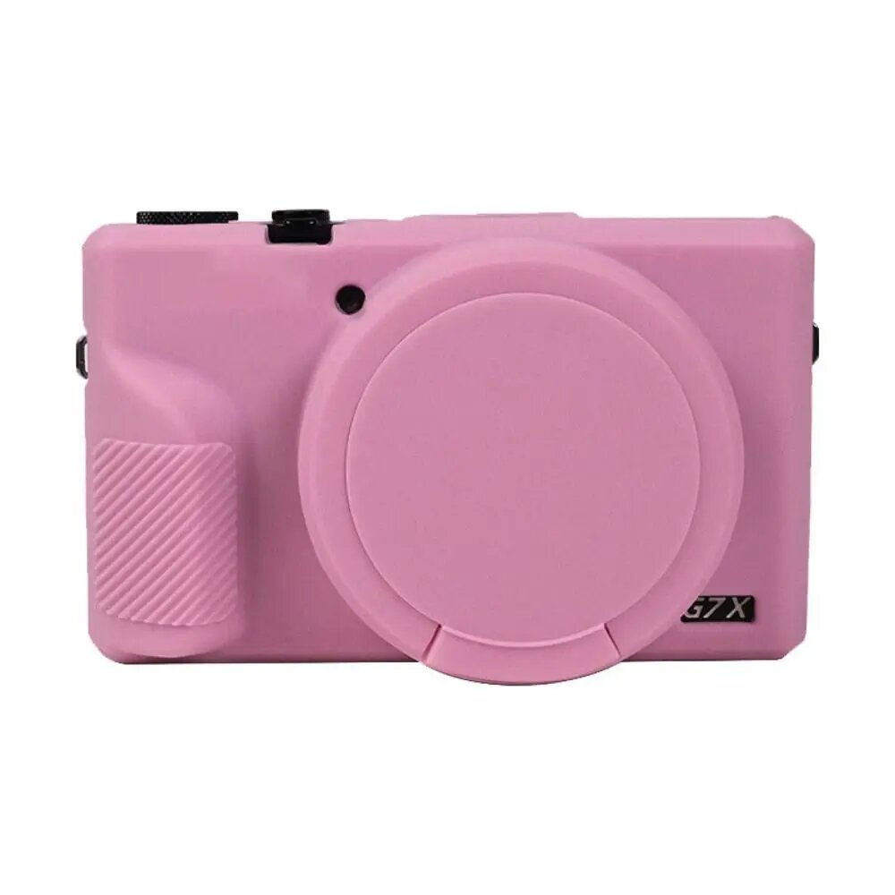 Силиконовый чехол для Canon G7X Mark II III G7XII G7X2 G7XIII G7X3, Pink