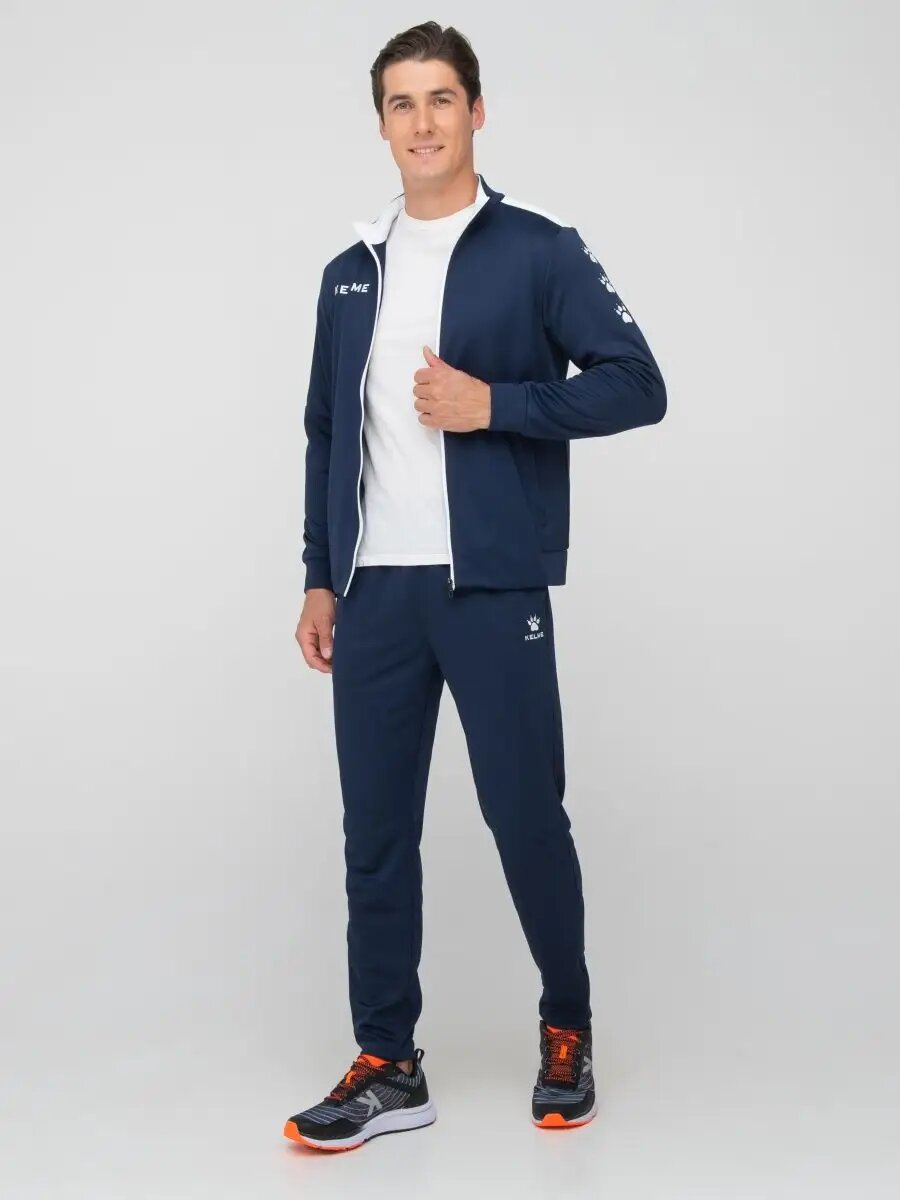 Костюм спортивный Kelme Весна-Лето 2022 размер XL темно-синий/белый