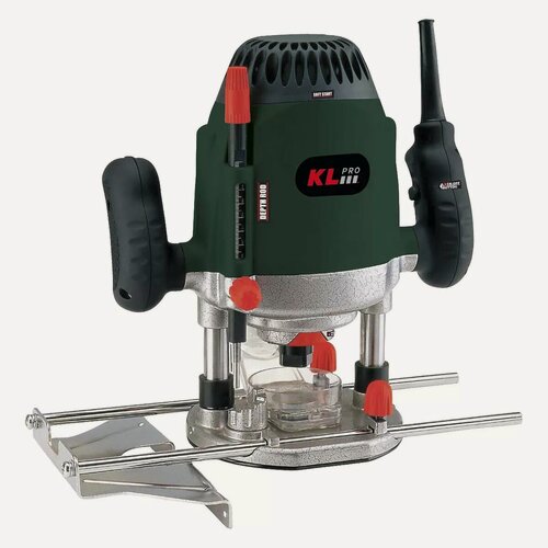 Изображение товара Профессиональная фрезерная машина KLPRO KLEF1205 (сеть, 1800Вт, 9000-23000об/мин, 6-8-12мм)