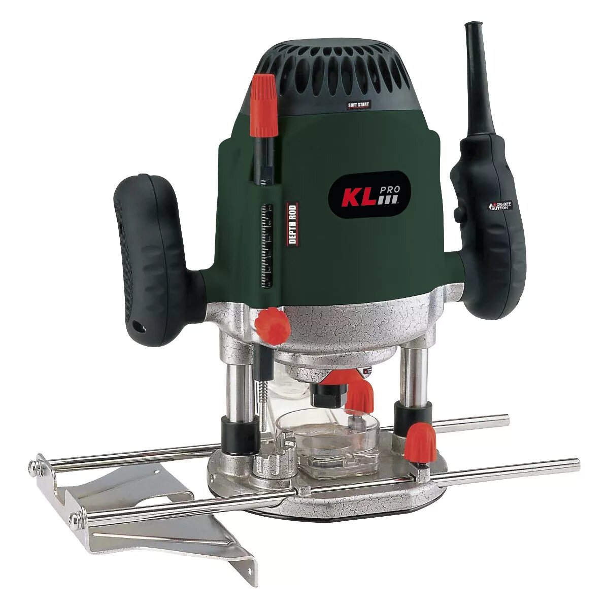 Профессиональная фрезерная машина KLPRO KLEF1205 (сеть 1800Вт 9000-23000об/мин 6-8-12мм)