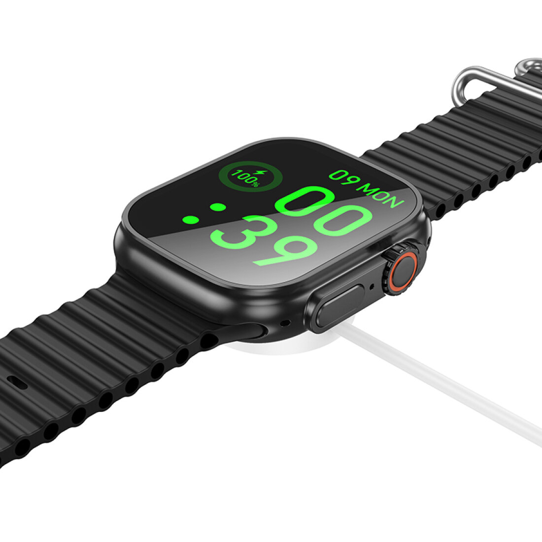 Зарядка для умных часов Y23/Y23 Ultra Smart watch, HOCO, белый — фото 1