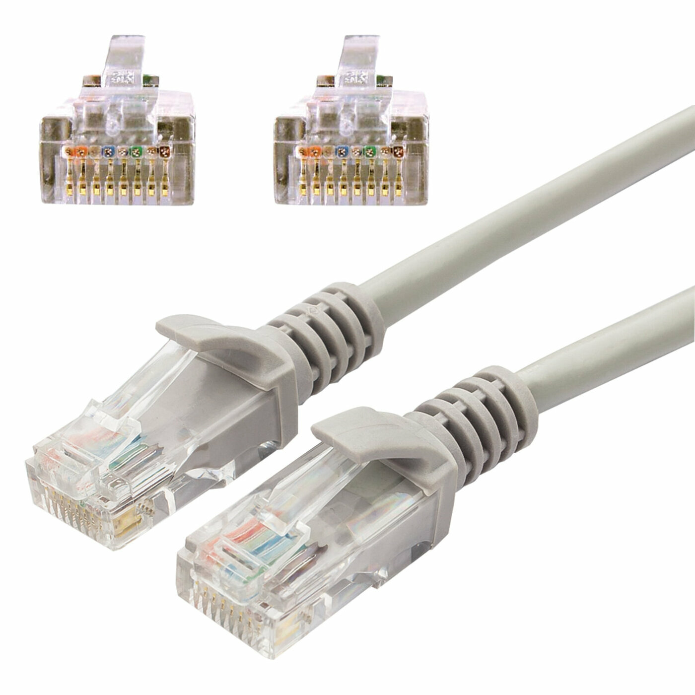 Кабель Cablexpert UTP 5е категория, RJ-45, 10 м для подключения по локальной сети LAN (PP12-10M)