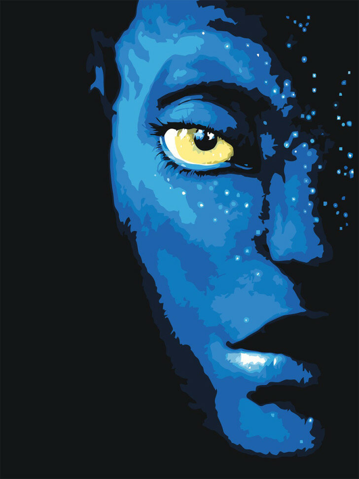 Картина по номерам "Аватар" — фото 1