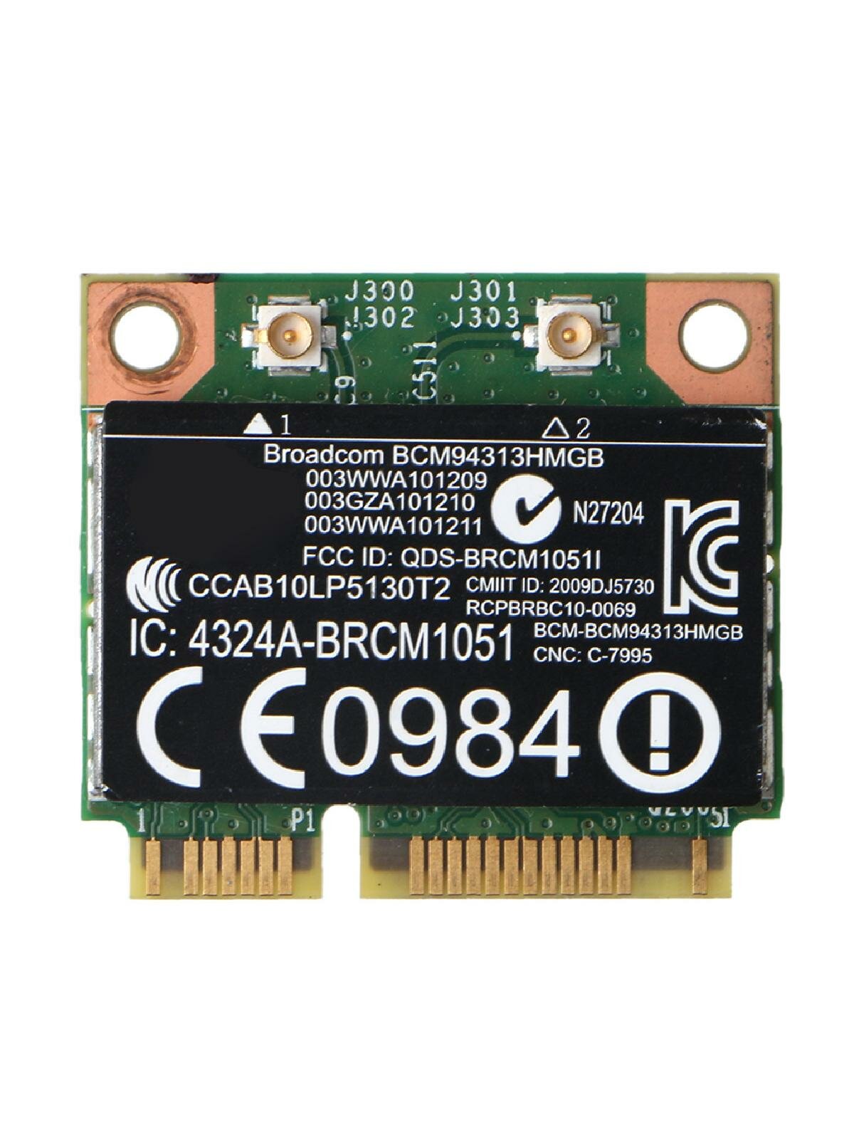 For Broadcom BCM94313HMGB BCM20702 Wifi +4.0 Bluetooth-compatible Half Mini PCI-E Wireless Card for-HP Laptop Computer