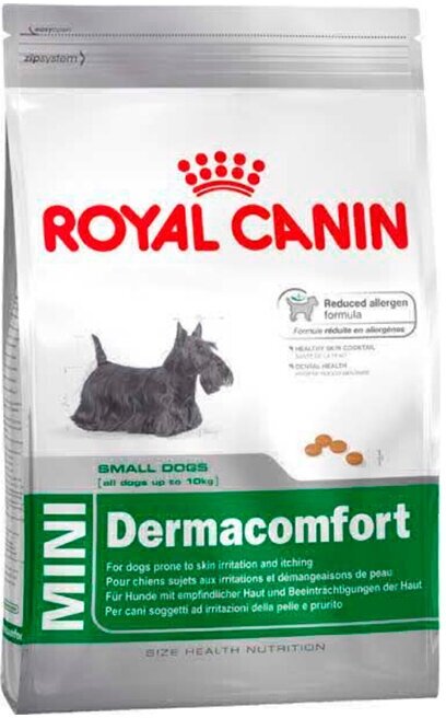 Сухой корм для собак Royal Canin Mini Dermacomfort 1 кг - фото №7