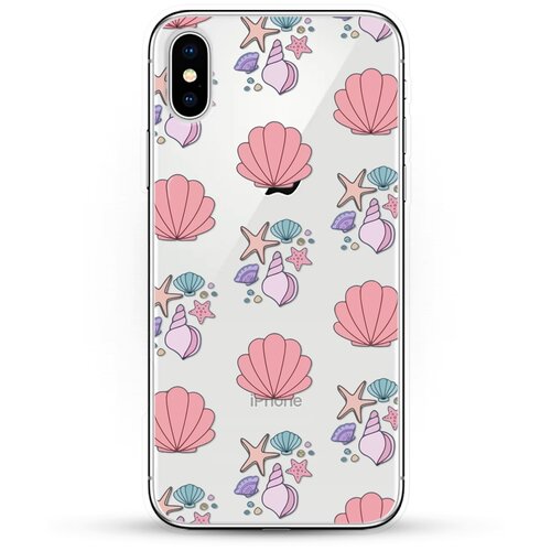 фото Силиконовый чехол ракушки на apple iphone xs max andy & paul