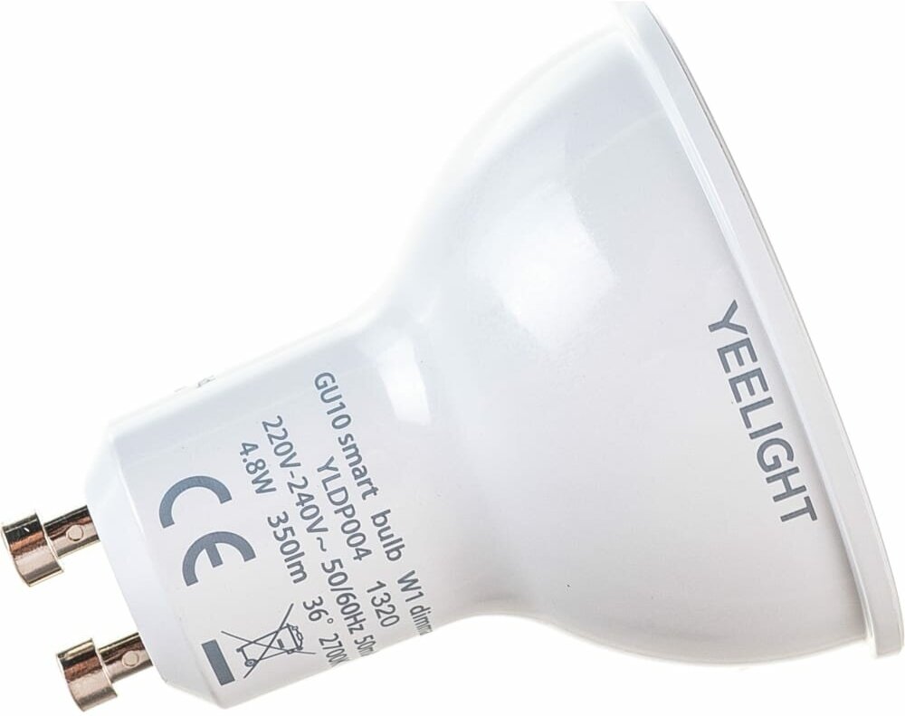 YEELIGHT Умная лампочка GU10 Smart bulb W1Dimmable YLDP004