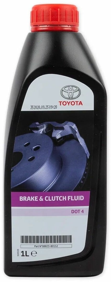 Жидкость тормозная dot4 1л Toyota-Lexus 08823-80112