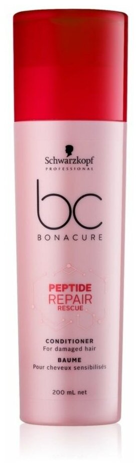 Schwarzkopf Professional Bonacure PEPTIDE REPAIR RESCUE Кондиционер для восстановления волос, 200 мл