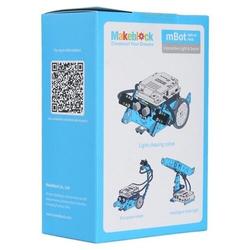 Makeblock mBot 98058 Add-on Pack Interactive Light&Sound, 45 дет.