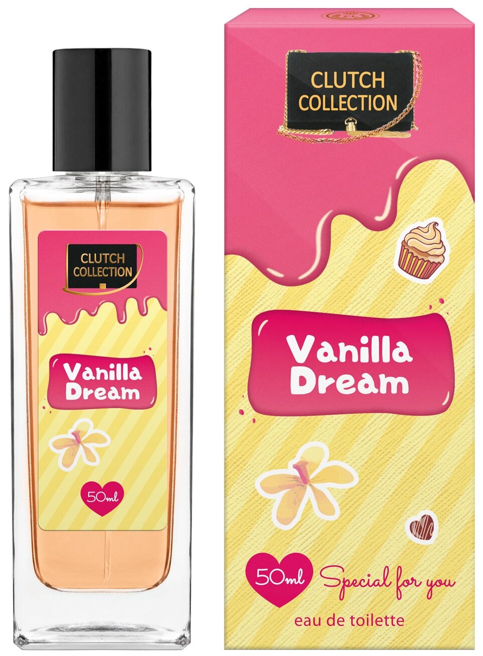 Christine Lavoisier Parfums Clutch Collection Vanilla Dream, Клатч коллекшн Ванила Дрим, духи женские, парфюмерия, ваниль, парфюм миниатюра, для молодежи