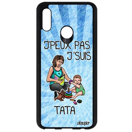 фото Чехол для телефонов huawei p smart 2019, "не могу - стала тетей!" повод комикс utaupia