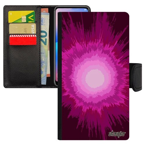 фото Чехол книжка на мобильный iphone xs, "большой взрыв" лучи космос utaupia