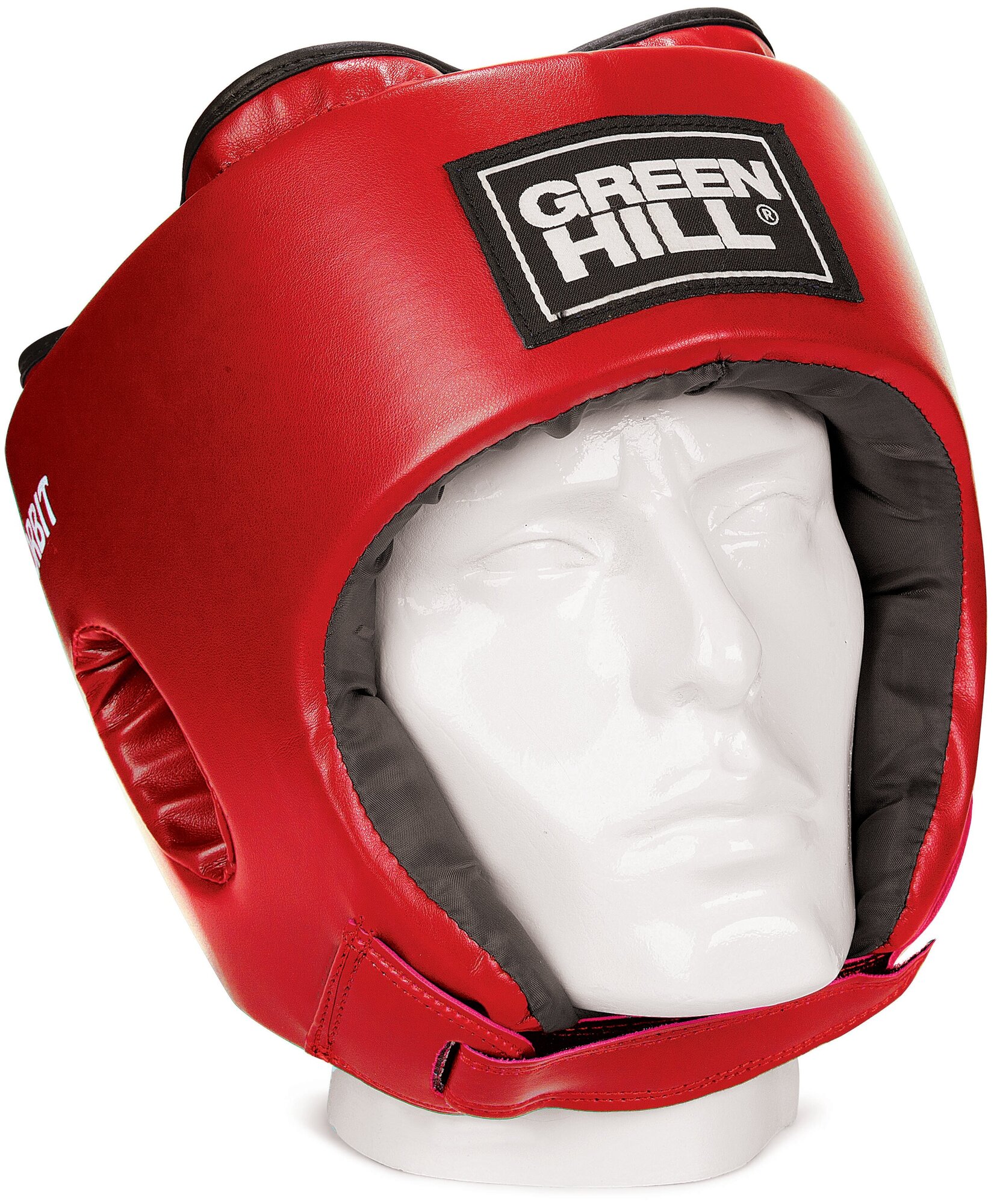 Детский боксерский шлем orbit, Красный Green Hill - фото №2
