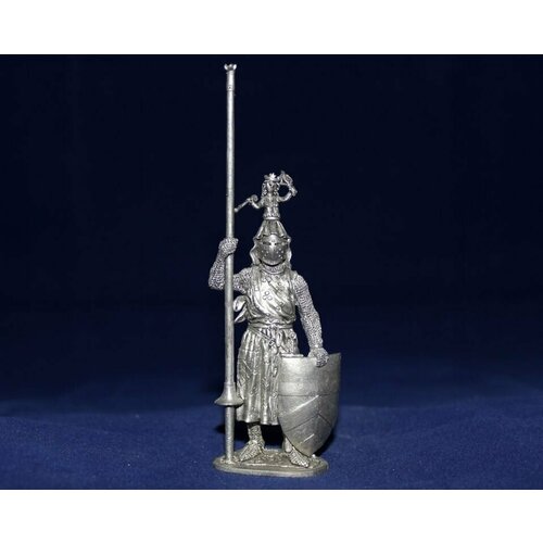 фото Коллекционная оловянная миниатюра, солдатик в масштабе 54мм( 1/32) ульрих фон лихтенштейн. германия, 13 век ek castings
