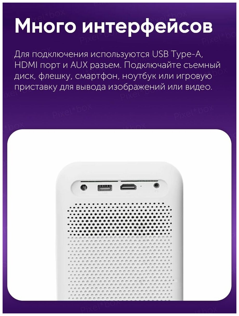 Портативный проектор Xiaomi Wanbo Projector T4 - фото №16