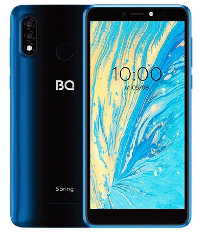 Смартфон BQ 5740G Spring, micro SIM+nano SIM, синий