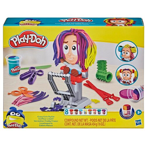 пластилин play doh сумасшедшие прически f1260 8 цв Пластилин Play-Doh Сумасшедшие прически (F1260) 8 цв.