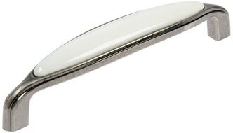 Ручка скоба CAPPIO Ceramics, 128 мм, цвет старинное серебро 9448021