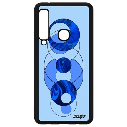 фото Чехол для смартфона galaxy a9 2018, "круги" геометрический структура utaupia