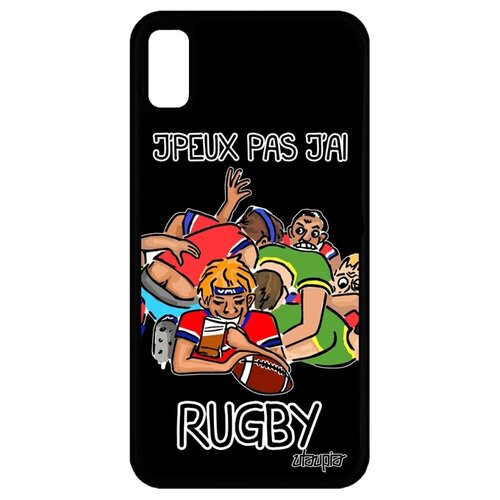 фото Чехол на смартфон apple iphone xr, "не могу - у меня регби!" шутка юмор utaupia