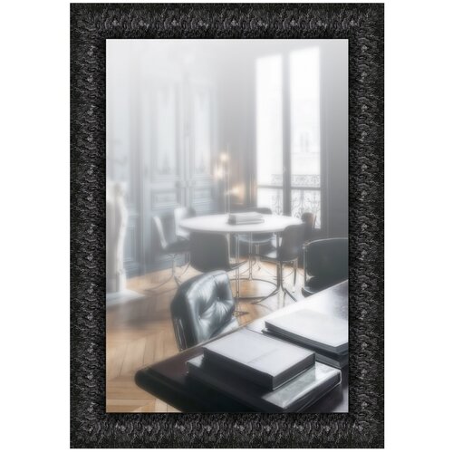 фото Зеркало в широкой раме 70 x 100 см, модель p080071 аурита