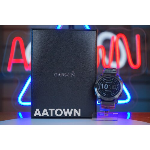 Garmin Fenix 7X Sapphire Solar - Carbon Gray DLC Titanium with DLC Titanium Bracelet 010-02541-27 15337500₽