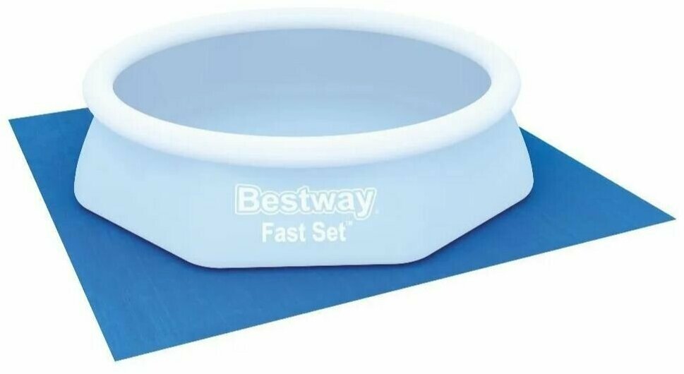 Изображение Подстилка подложка для бассейнов Bestway, 274х274 см, 58000.