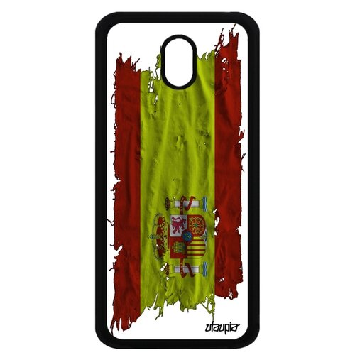 фото Чехол для мобильного samsung galaxy j5 2017, "флаг испании на ткани" государственный utaupia