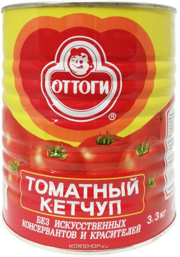 Ottogi Кетчуп Ottogi Tomato Ketchup 3,3 кг