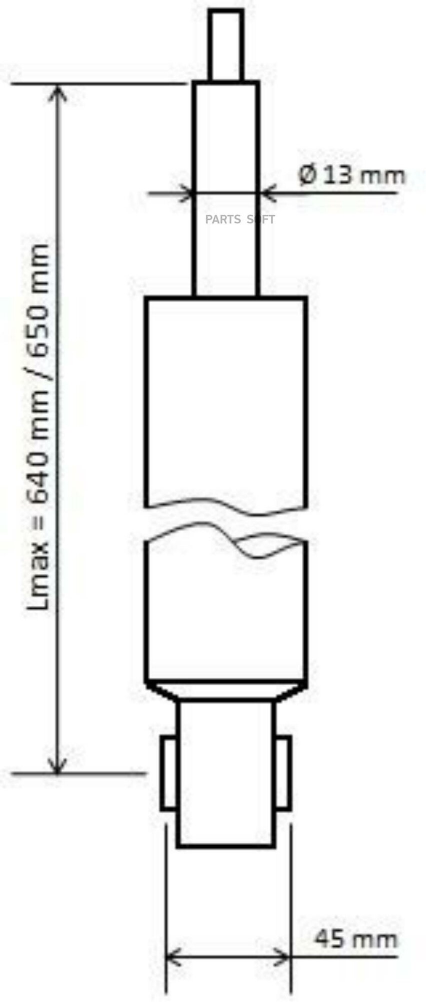 KYB 3448025 Амортизатор подвески