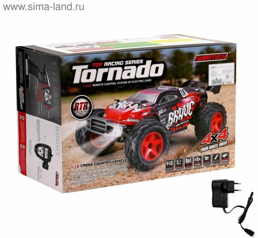 Машина радиоуправляемая SUBOTECH BG1518, 4WD, 35 КМ/Ч, масштаб 1:12