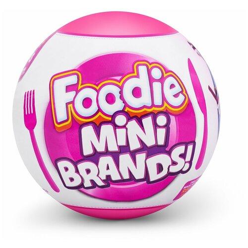кейс накопитель 5 surprise foodie mini brands Игрушка Zuru 5 surprise Mini brands Foodie в непрозрачной упаковке (Сюрприз) 77262GQ1