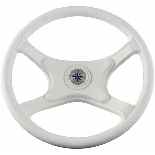 фото Колесо рулевое laguna 335 мм, обод белый, спицы белый volanti luisi