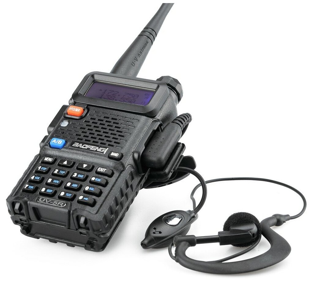 Рация Baofeng UV-5R (дополнительный аккумулятор 3800mAh)