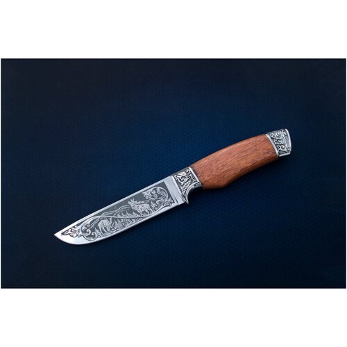 фото Нож туристический "олень", сталь 65x13, лезвие 13 см. отуствует