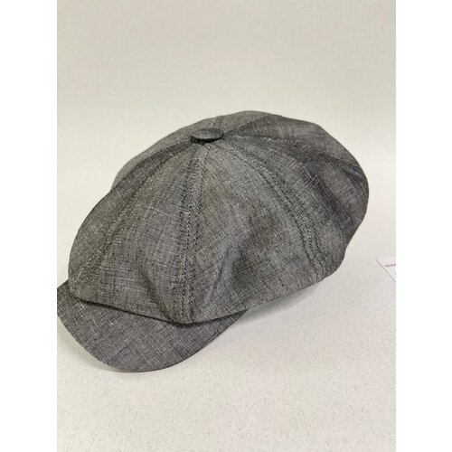 фото Кепка летняя, размер 60, серый шапки шляпки