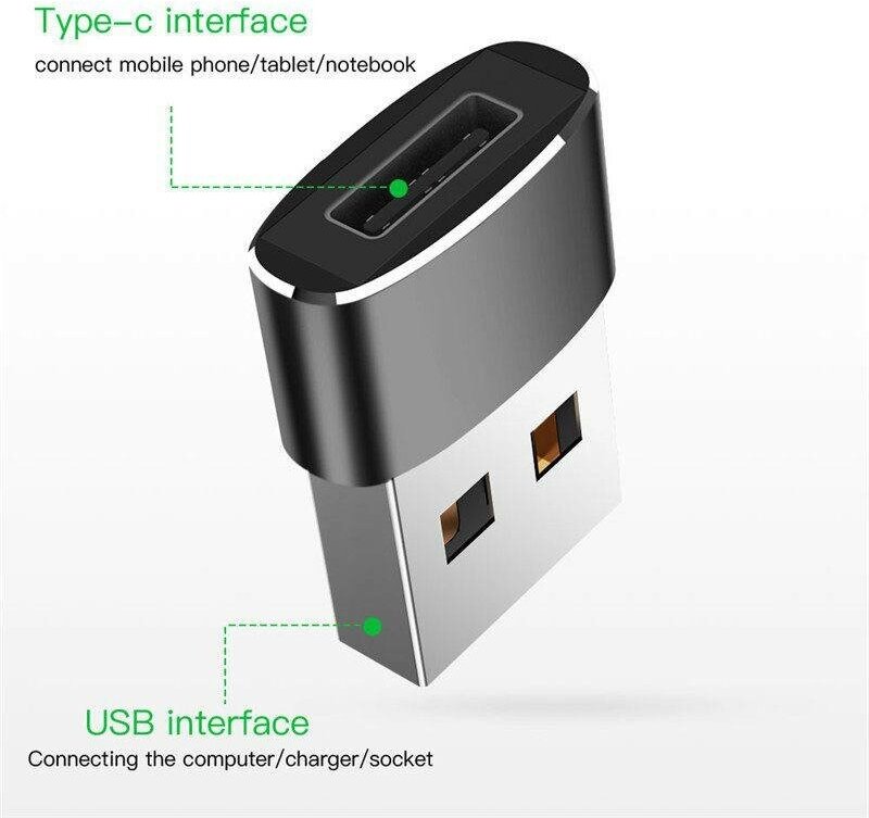 Переходник/адаптер USB Type-C - USB